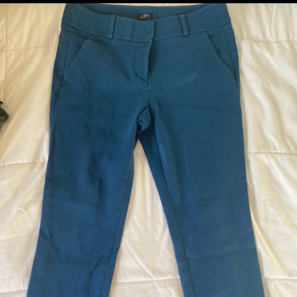Teal Work Slacks - image 1